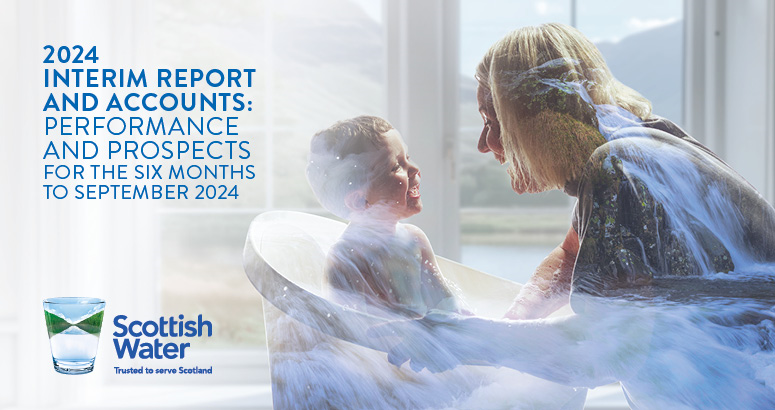 Interim Performance and Prospects Report and Accounts 2024 Interim Performance and Prospects Report and Accounts 2024 front cover shows mum laughing with young toddler in a baby bath