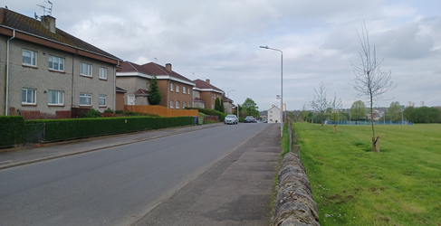 More than 120 metres of new water main will be installed Quarrywood Road