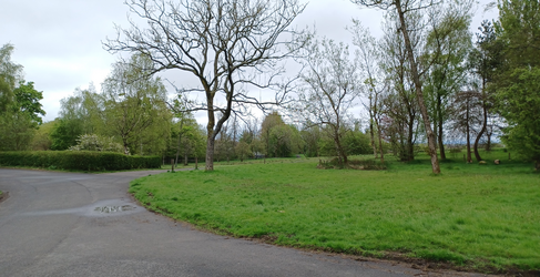 The new pipe will be more than double the diameter of the existing water main Springburn Park