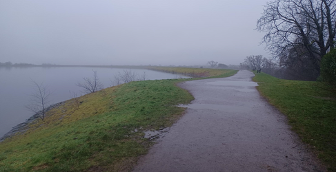 The footpaths around Craigmaddie Reservoir are being upgraded Milngavie Reservoirs Footpaths