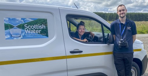 Gladhouse Reservoir in Midlothian welcomes two new 'reservoir rangers' Gladhouse Reservoir in Midlothian welcomes two new 'reservoir rangers'