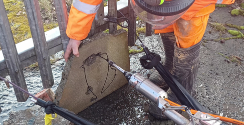 Water travelling at twice the speed of sound can cut through virtually anything UHP Robot