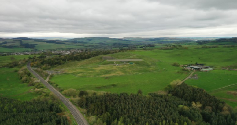 £30m Clear Water Tank investment in the Scottish Borders Aerial footage of £30m Clear Water Tank investment in the Scottish Borders