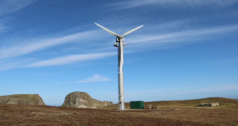 Fair Isle Wind Turbine Fair Isle Wind Turbine